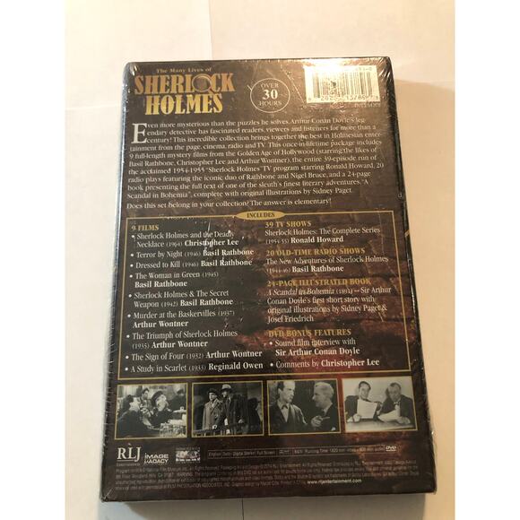 The Many Lives of Sherlock Holmes dvd set - Picture 2 of 3